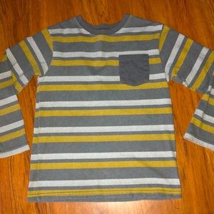 Boys striped long sleeve size 7